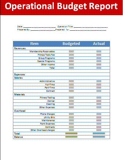 Monthly Report Samples Free Report Templates