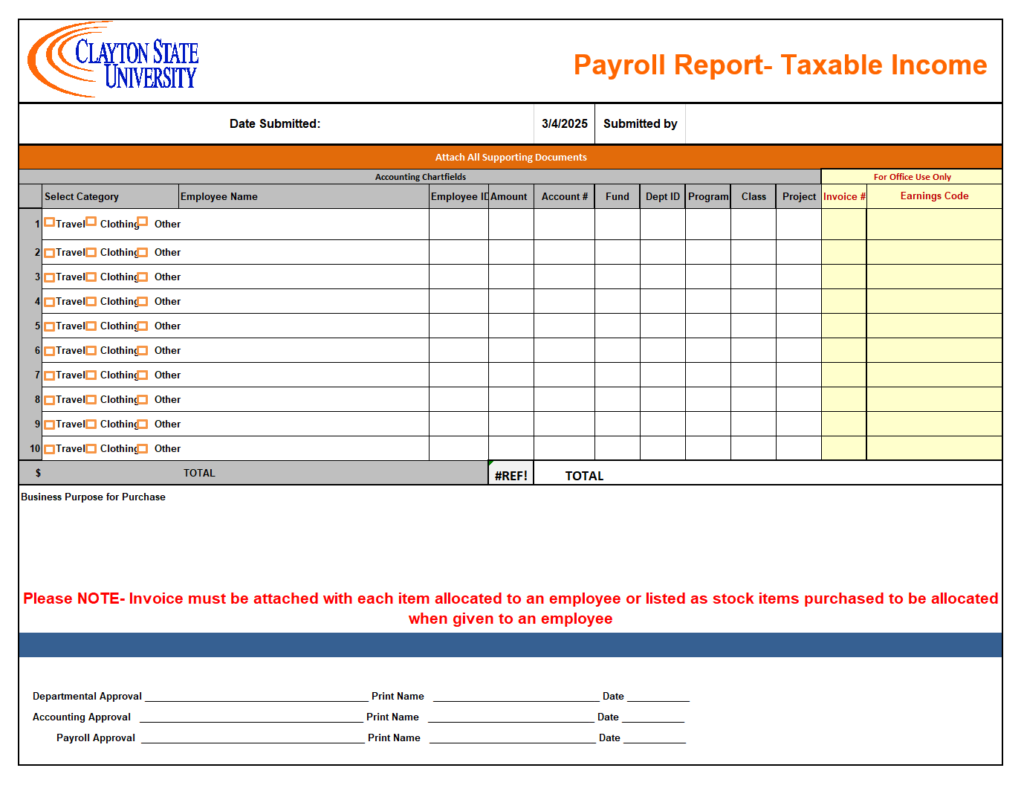 Payroll Report Template Excel